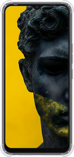 Силіконовий протиударний с посиленими кутами чехол Статуя арт для Tecno Spark 8C KG5k - 6330sp-2680 изображение 