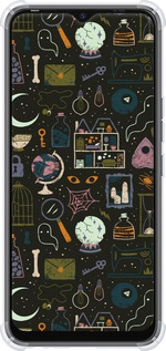 Силикон с усиленными углами чехол Колдовской принт для Tecno Spark 8C KG5k - 6425sp-2680 изображение 