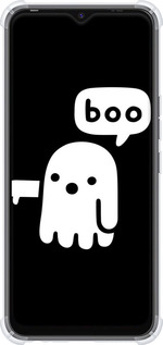 Силіконовий протиударний с посиленими кутами чехол Привид Несхвалення для Tecno Spark 8C KG5k - 6431sp-2680 изображение 