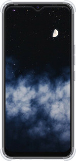 Силіконовий протиударний с посиленими кутами чехол Нічне небо для Tecno Spark 8C KG5k - 6450sp-2680 изображение 