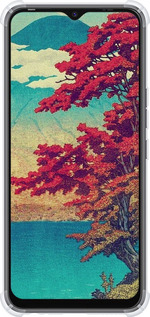 Силикон с усиленными углами чехол С изображением природы для Tecno Spark 8C KG5k - 6469sp-2680 изображение 