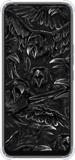 Силикон с усиленными углами чехол Воронья ярость для Tecno Spark Go 2022 KG5m - 6474sp-2638 изображение 