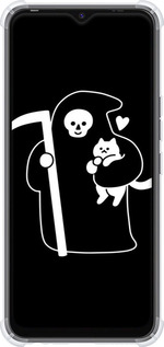 Силикон с усиленными углами чехол С изображением Кошек для Tecno Spark 8C KG5k - 6485sp-2680 изображение 