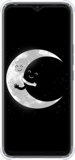 Силикон с усиленными углами чехол Лунные объятия для Tecno Spark 8C KG5k - 6508sp-2680 изображение 