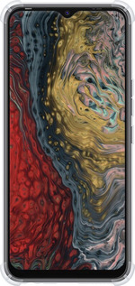 Силикон с усиленными углами чехол С изображением абстрактной живописи для Tecno Spark Go 2022 KG5m - 6530sp-2638 изображение 