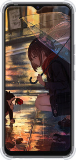 Силикон с усиленными углами чехол Anime для Tecno Spark Go 2022 KG5m - 6609sp-2638 изображение 