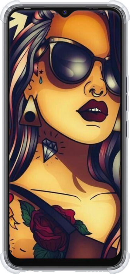 Силикон с усиленными углами чехол № 5384 для Tecno Spark Go 2022 KG5m - 5384sp-2638 изображение 