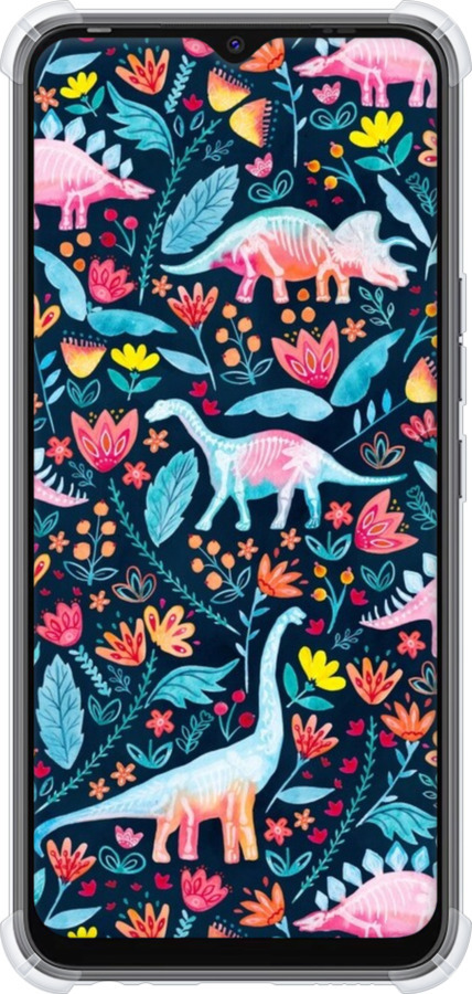 Силикон с усиленными углами чехол № 5415 для Tecno Spark Go 2022 KG5m - 5415sp-2638 изображение 