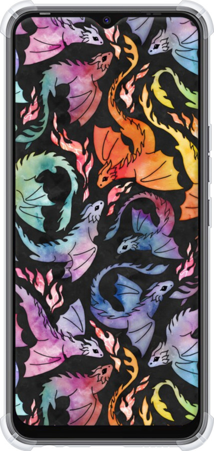 Силикон с усиленными углами чехол № 5416 для Tecno Spark Go 2022 KG5m - 5416sp-2638 изображение 