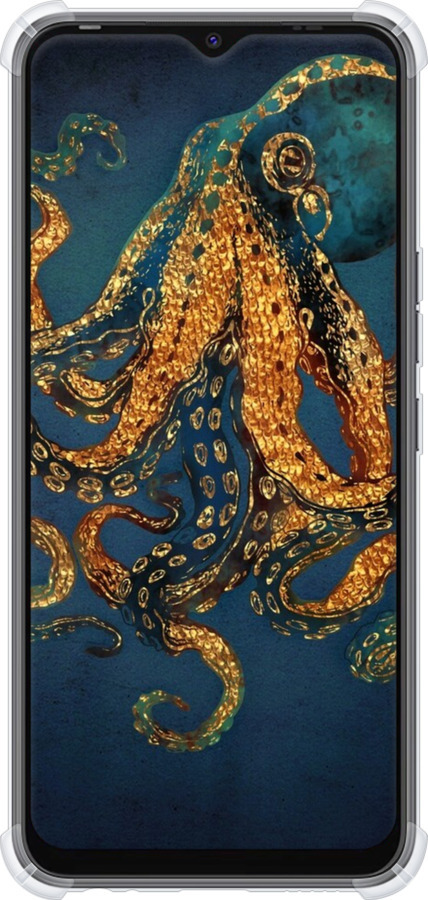 Силикон с усиленными углами чехол № 5433 для Tecno Spark Go 2022 KG5m - 5433sp-2638 изображение 