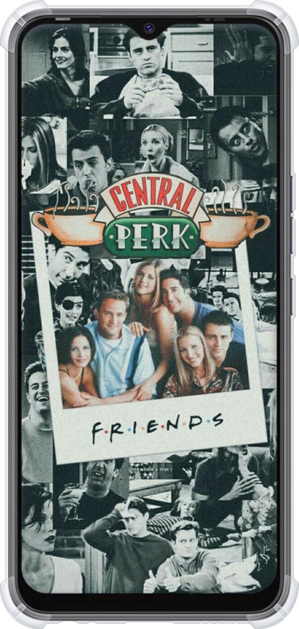 Силіконовий протиударний с посиленими кутами чехол Друзі для Tecno Spark Go 2022 KG5m - 6276sp-2638 изображение 