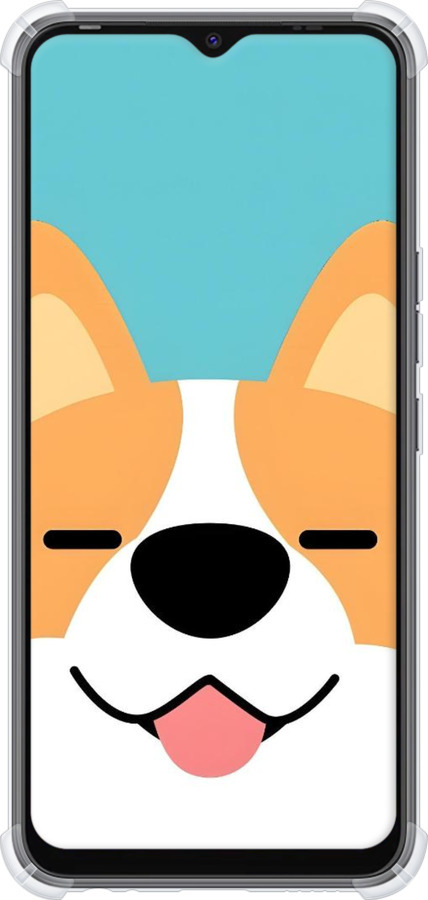 Силикон с усиленными углами чехол Корги для Tecno Spark 8C KG5k - 6280sp-2680 изображение 