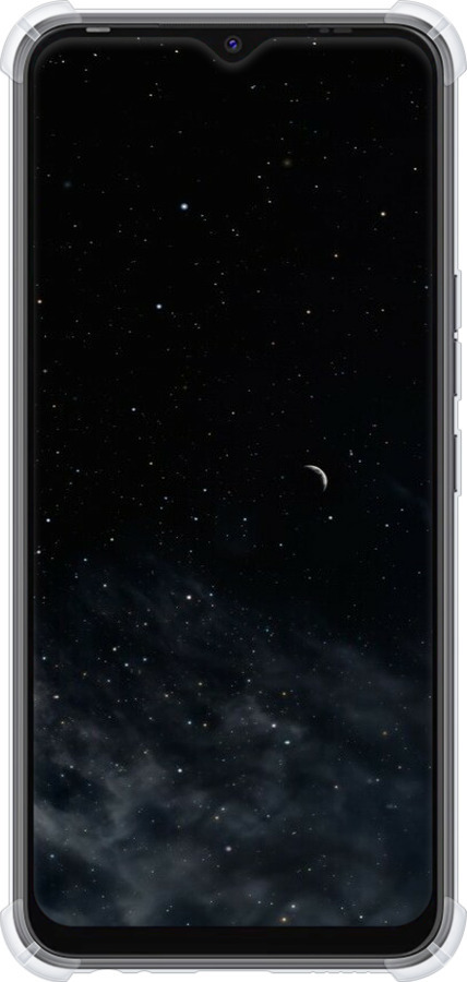 Силикон с усиленными углами чехол Ночное небо для Tecno Spark 8C KG5k - 6451sp-2680 изображение 