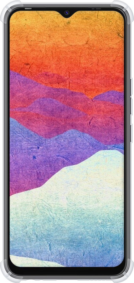 Силіконовий протиударний с посиленими кутами чехол Гірський захід сонця для Tecno Spark 8C KG5k - 6479sp-2680 изображение 