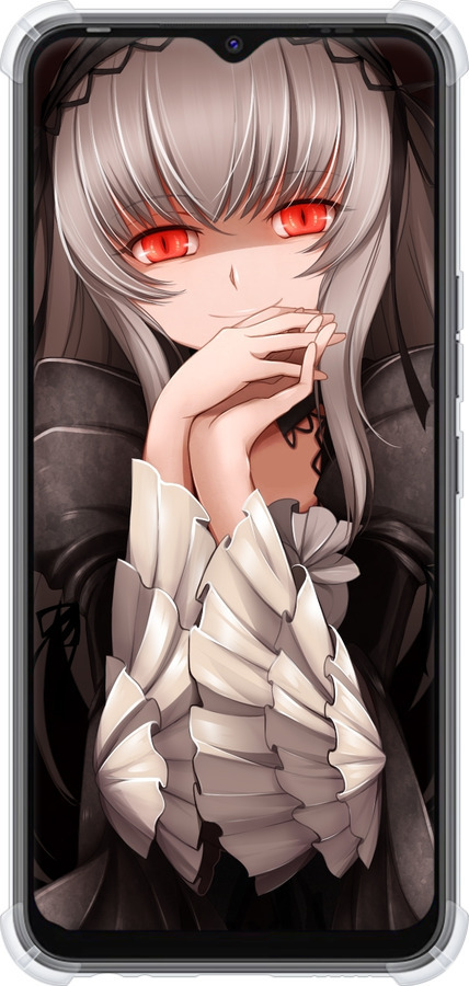 Силикон с усиленными углами чехол Suigintou для Tecno Spark 8C KG5k - 6606sp-2680 изображение 