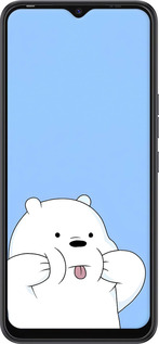 Силіконовий чехол Милий ведмедик для Tecno Spark 8C KG5k - 6357u-2680 изображение 