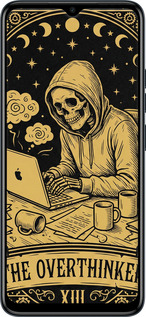 TPU чехол The Overthinker для Infinix Smart 7 - 6774b-3195 изображение 