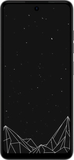 TPU чехол Черно белые абстрактные горы для Tecno Spark Go 2024 - 6437b-3432 изображение 