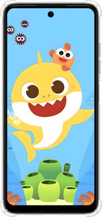 Силикон с усиленными углами чехол Бейби Шарк для Tecno Spark Go 2024 - 6303sp-3432 изображение 