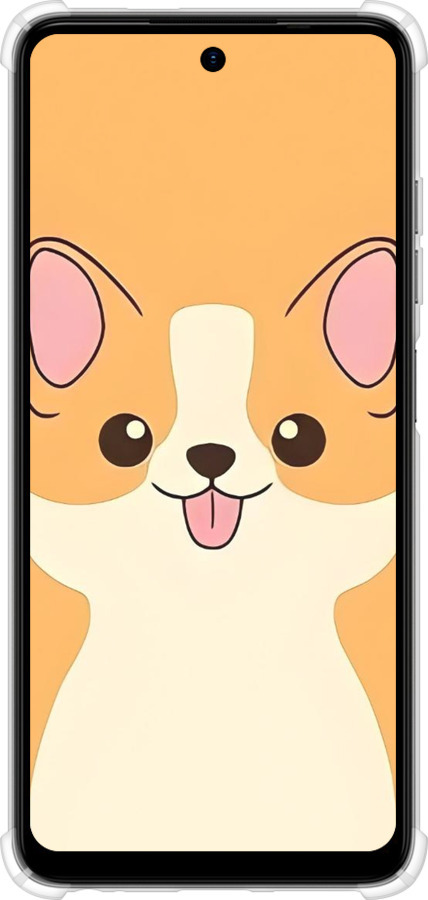 Силіконовий протиударний с посиленими кутами чехол Милый пес для Tecno Spark Go 2024 - 6296sp-3432 изображение 