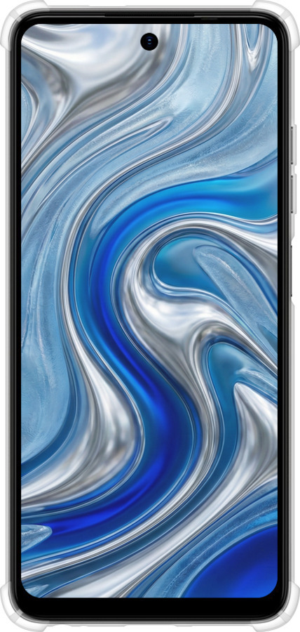 Силикон с усиленными углами чехол Liquid Chrome для Tecno Spark Go 2024 - 6781sp-3432 изображение 