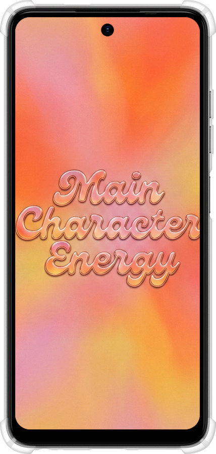 Силикон с усиленными углами чехол Aura Gradient Main Character Energy Aesthetic Y2K для Tecno Spark Go 2024 - 6783sp-3432 изображение 