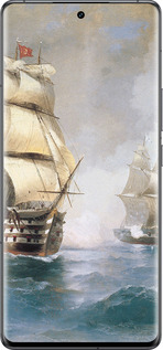 Силиконовый чехол Айвазовский. Корабли для Vivo IQOO 12 PRO - 160u-3420 изображение 