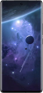 Силиконовый чехол Планеты в синем космосе для Vivo IQOO 12 PRO - 171u-3420 изображение 