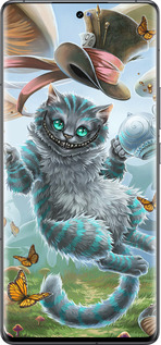 Силиконовый чехол Чеширский кот 2 для Vivo IQOO 12 PRO - 3993u-3420 изображение 