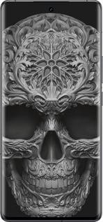 Силиконовый чехол skull-ornament для Vivo IQOO 12 PRO - 4101u-3420 изображение 