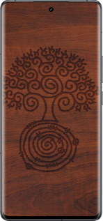 Силиконовый чехол Узор дерева для Vivo IQOO 12 PRO - 4119u-3420 изображение 