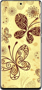 Силиконовый чехол Красивые бабочки для Vivo IQOO 12 PRO - 4170u-3420 изображение 