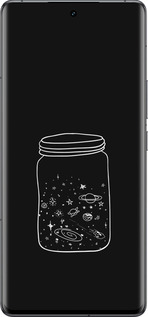 Силиконовый чехол Космос в банке для Vivo IQOO 12 PRO - 4297u-3420 изображение 