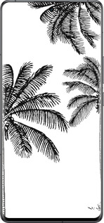 Силиконовый чехол Пальмы1 для Vivo IQOO 12 PRO - 4634u-3420 изображение 