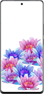 Силиконовый чехол Лотос для Vivo IQOO 12 PRO - 4862u-3420 изображение 