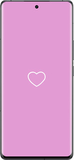 Силиконовый чехол Сердце 2 для Vivo IQOO 12 PRO - 4863u-3420 изображение 