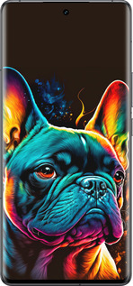 Силиконовый чехол Яркий бульдог для Vivo IQOO 12 PRO - 5547u-3420 изображение 