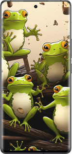 Силіконовий чехол Жабки для Vivo IQOO 12 PRO - 5656u-3420 изображение 