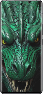 Силіконовий чехол Зелений дракон v2 для Vivo IQOO 12 PRO - 5817u-3420 изображение 