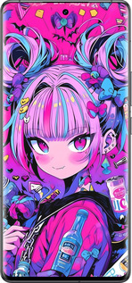 Силиконовый чехол Аниме милаха для Vivo IQOO 12 PRO - 6314u-3420 изображение 