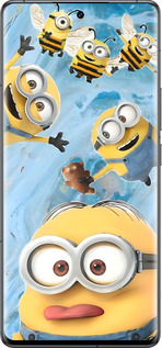 Силиконовый чехол Миньоны для Vivo IQOO 12 PRO - 6386u-3420 изображение 