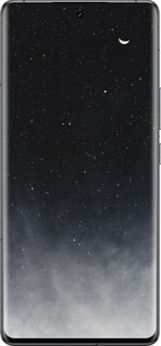 Силиконовый чехол Сині хмари, Синій місяць для Vivo IQOO 12 PRO - 6396u-3420 изображение 