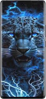 Силиконовый чехол Ледяной леопард для Vivo IQOO 12 PRO - 6460u-3420 изображение 