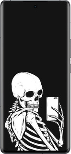 Силиконовый чехол Скелет делает Selfie для Vivo IQOO 12 PRO - 6535u-3420 изображение 