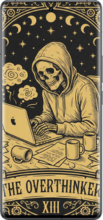 Силиконовый чехол The Overthinker для Vivo IQOO 12 PRO - 6774u-3420 изображение 