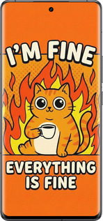 Силиконовый чехол Funny Cat для Vivo IQOO 12 PRO - 6786u-3420 изображение 