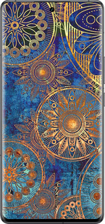 Силиконовый чехол Золотой узор для Vivo IQOO 12 PRO - 678u-3420 изображение 