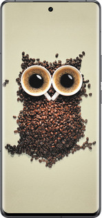 Силіконовий чехол Сова з кави для Vivo IQOO 12 PRO - 777u-3420 изображение 
