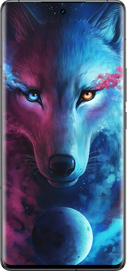 Силиконовый чехол Арт-волк для Vivo IQOO 12 PRO - 3999u-3420 изображение 