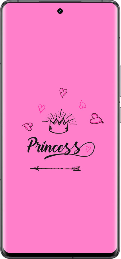 Силиконовый чехол Princess для Vivo IQOO 12 PRO - 4361u-3420 изображение 